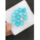 High Quality Arizona Turquoise and Crystal Doublet Smooth Oval Shape Cabochons Gemstone For Jewelry