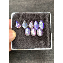 High Quality Natural Rainbow Quartz Step Cut Fancy Shape Cabochons Gemstone For Jewelry