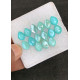 High Quality Arizona Turquoise and Crystal Doublet Rose Cut Fancy Shape Cabochons Gemstone For Jewelry