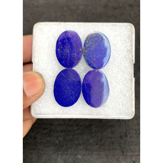 High Quality Natural Lapis Lazuli Smooth Oval Shape Cabochons Gemstone For Jewelry