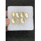 High Quality Natural Mother Of Pearl and Crystal Doublet Rose Cut Oval Shape Cabochons  Gemstone For Jewelry