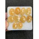 High Quality Natural Yellow Aquamarine Rose Cut Fancy Shape Cabochons Gemstone For Jewelry