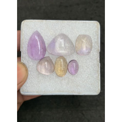 High Quality Natural Ametrine Smooth Mix Shape Cabochons Gemstone For Jewelry