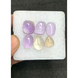 High Quality Natural Ametrine Smooth Mix Shape Cabochons Gemstone For Jewelry