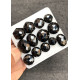 High Quality Natural Black Onyx Rose Cut Fancy Shape Cabochons Gemstone For Jewelry