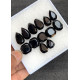 High Quality Natural Black Spinel Step Cut Fancy Shape Cabochons Gemstone For Jewelry