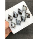 High Quality Natural Snow Flake Obsidian Step Cut Fancy Shape Cabochons Gemstone For Jewelry