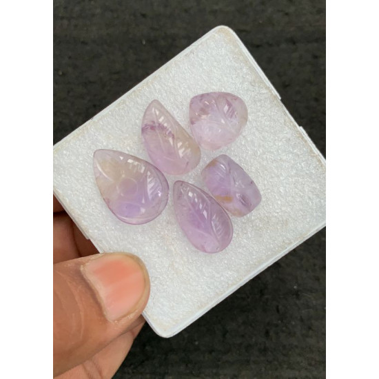 High Quality Natural Ametrine Hand Craved Fancy Shape Cabochons Gemstone For Jewelry