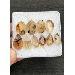 High Quality Natural Montana Agate Step Cut Fancy Shape Cabochons Gemstone For Jewelry