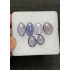 High Quality Natural Iolite Rose Cut Fancy Shape Cabochons Gemstone For Jewelry