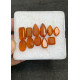 High Quality Natural Orange Kyanite Step Cut Mix Shape Cabochons Gemstone For Jewelry