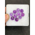 High Quality Natural Amethyst Rose Cut Round Shape Cabochons Gemstone For Jewelry