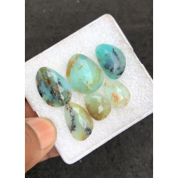 High Quality Natural Peru Opal Rose Cut Fancy Shape Cabochons Gemstone For Jewelry