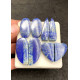 High Quality Natural Lapis Lazuli Smooth Pair Fancy Shape Cabochons Gemstone For Jewelry