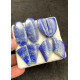 High Quality Natural Lapis Lazuli Smooth Pair Fancy Shape Cabochons Gemstone For Jewelry