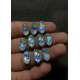 High Quality Beautiful Amazing Mystic Rainbow Quartz Rose Cut Oval Shape Cabochons Gemstone For Jewelry