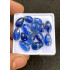 High Quality Natural Blue Kyanite Rose Cut Pear Shape Cabochons Gemstone For Jewelry