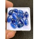 High Quality Natural Blue Kyanite Rose Cut Pear Shape Cabochons Gemstone For Jewelry