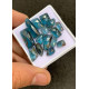 High Quality Natural Teal Green Kyanite Rose Cut Fancy Shape Cabochons Gemstone For Jewelry