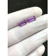 High Quality Natural Amethyst Faceted Cut Rectangle Shape Gemstone For Jewelry