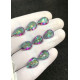 High Quality Natural Mystic Topaz Faceted Cut Pear Shape Gemstone For Jewelry