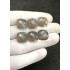 High Quality Natural Grey Moonstone Checker Cut Briolettes Cushion Shape Gemstone For Jewelry