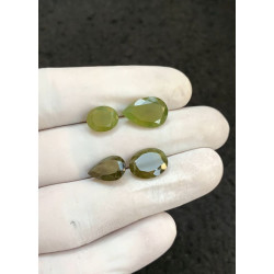 High Quality Natural Vesuvianite Faceted Cut Oval Shape Gemstone For Jewelry