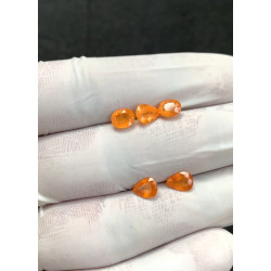 High Quality Natural Spessartine Garnet Faceted Cut Mix Shape Gemstone For Jewelry