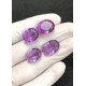 High Quality Natural Amethyst Faceted Cut Oval Shape Gemstone For Jewelry