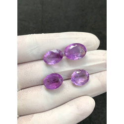 High Quality Natural Amethyst Faceted Cut Oval Shape Gemstone For Jewelry