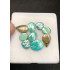 High Quality Natural Tibetan Turquoise Smooth Mix Shape Cabochons Gemstone For Jewelry