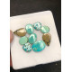 High Quality Natural Tibetan Turquoise Smooth Mix Shape Cabochons Gemstone For Jewelry