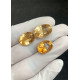 High Quality Natural Citrine Faceted Cut Oval Shape Gemstone For Jewelry