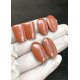 High Quality Natural Orange Send Stone Smooth Pair Mix Shape Cabochons Gemstone For Jewelry