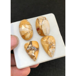 High Quality Natural Maligano Jasper Rose Cut Mix Shape Cabochons Gemstone For Jewelry