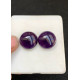 High Quality Natural Amethyst Smooth Round Shape Cabochons Gemstone For Jewelry