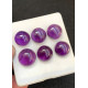 High Quality Natural Amethyst Smooth Round Shape Cabochons Gemstone For Jewelry