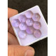 High Quality Natural Amethyst Rose Cut Hexagon Shape Cabochons Gemstone For Jewelry