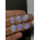 High Quality Natural Rainbow Moonstone Step Cut Oval Shape Cabochons Gemstone For Jewelry