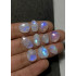 High Quality Natural Rainbow Moonstone Rose Cut Fancy Shape Cabochons Gemstone For Jewelry