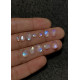 High Quality Natural Rainbow Moonstone Rose Cut Fancy Shape Cabochons Gemstone For Jewelry