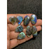 High Quality Natural Labradorite Step Cut Pair Mix Shape Cabochons Gemstone For Jewelry