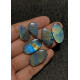 High Quality Natural Labradorite Step Cut Pair Mix Shape Cabochons Gemstone For Jewelry