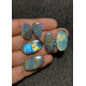 High Quality Natural Labradorite Step Cut Pair Mix Shape Cabochons Gemstone For Jewelry