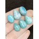 High Quality Natural Larimar Smooth Mix Shape Cabochons Gemstone For Jewelry