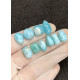 High Quality Natural Larimar Smooth Mix Shape Cabochons Gemstone For Jewelry