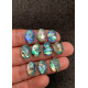 High Quality Natural Abalone Shell Pearl and Crystal Doublet Rose Cut Oval Shape Cabochons Gemstone For Jewelry