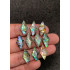 High Quality Natural Abalone Shell Pearl and Crystal Doublet Step Cut Kite Shape Cabochons Gemstone For Jewelry