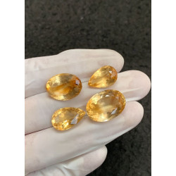 High Quality Natural Citrine Faceted Cut Mix Shape Gemstone For Jewelry