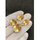 High Quality Natural Citrine Faceted Cut Mix Shape Gemstone For Jewelry